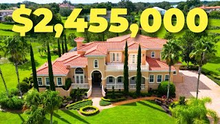 245 Million dollar home tour in Stonelake Ranch  Tampa Florida [upl. by Vivian971]