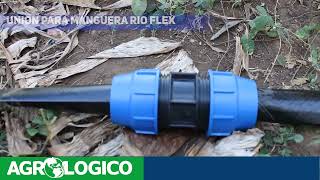 Instalación de sistema de riego por Goteo con manguera tipo Lay Flat [upl. by Yenaled457]