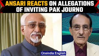 Hamid Ansari Played Crucial Role In Exposing Raw Setup In Iran Oneindia News news [upl. by Acissev]