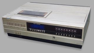 Betamax Player Trash Find  Sanyo VTC5000  Repair Part 1 o [upl. by Nnayllek660]