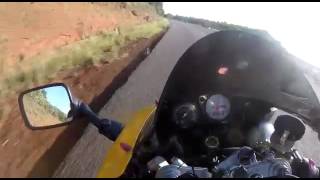 2001 TL1000R top speed run [upl. by Inobe]