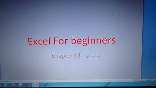 Excel for Beginners 🙏 [upl. by Nauqyt]