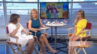 Lizzy Greene QampA w Good Morning Texas July 2017 [upl. by Adlanor]