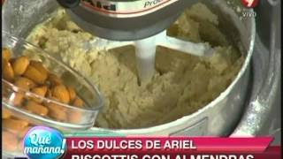 Receta Biscottis con almendras Crotta [upl. by Jauch]