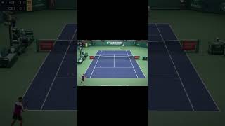 Top Spin 2K25 Federer Inside OutIn Forehand Combo Online shorts [upl. by Ileak]