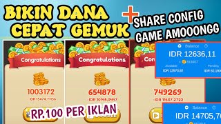 GACOR PARAH YANG INI LIMIT BISA 15K PER APK  SHARE CONFIG ZEMANTA KELUARGA GAME AMONG RP100IKLAN [upl. by Yroc593]