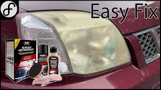 Easy Headlight Restoration With This Cheap Kit [upl. by Ellersick]