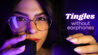 ASMR Tingles Anche Senza Cuffie  Scratching Tapping Mouth Sounds Tongue Clicking [upl. by Mariken]