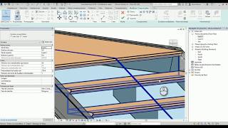 Revit  0406 Modificar altura y propiedades de escalera [upl. by Luebke]