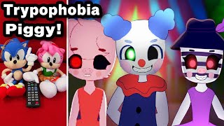 Trypophobia meme  Roblox piggy REACTION [upl. by Kennedy]