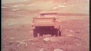 OffRoad Climb up Pikes Peak with Chevrolet truck in 1957 [upl. by Aihsekat]