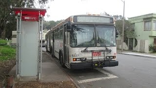 San Francisco MUNI 2001 Neoplan AN460  6227 [upl. by Lawlor]