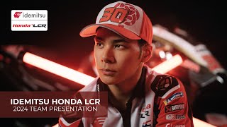 IDEMITSU Honda LCR  2024 Team Presentation [upl. by Cerellia847]