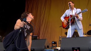 The Last Shadow Puppets  The Meeting Place  Glastonbury 2016 [upl. by Woodford]