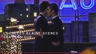 logoless hd klaine scenes  season 4 dl link in desc [upl. by Ardnaid675]