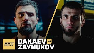 Бой за трон легкого веса EFC Мехди Дакаев vs Маккашарип Зайнуков [upl. by Rosse]