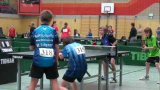 Tischtennis Bayer JugM 2010 Finale Schüler B Doppel Kutzner BesingerRöck Bott [upl. by Keyser321]