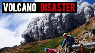 Worst Volcano Eruption in Japan  Ontake Mountain  Mountain Climbing Disaster [upl. by Pietrek]