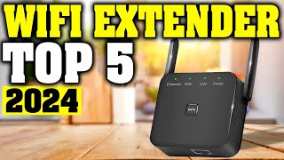 TOP 5 Best WiFi Extender 2024 [upl. by Joli]