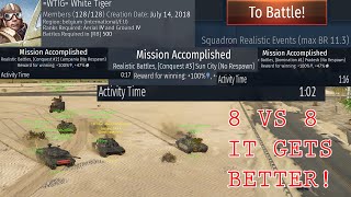 War Thunder Top Tier Squadron Battles 113 BR  IT GETS BETTER [upl. by Rosalba]