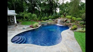 Beautiful Swimming Pool Landscaping Design Ideas [upl. by Smada386]