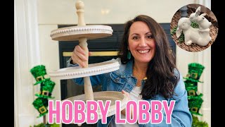 HOBBY LOBBY SPRING amp EASTER 2022 HAUL [upl. by Havener]