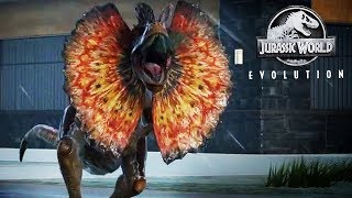 Species Profile  Dilophosaurus  Jurassic World Evolution [upl. by Duane]