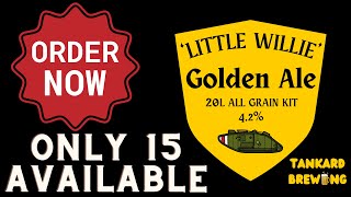 OUR FIRST HOMEBREW KIT OUT NOW  GOLDEN ALE  FULL GRAIN KIT  HOMEBREW KIT [upl. by Ambrogino]