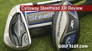 Callaway Steelhead XR Irons Hybrid Review By Golfalot [upl. by Hillell]