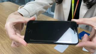 How to install iPhone SE 2020 screen protector [upl. by Yduj]