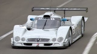 24 Hours of Le Mans 1999  Peter Dumbrecks Shocking Mercedes flip [upl. by Ier107]