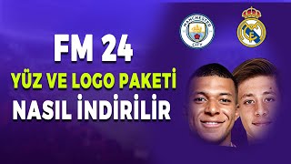 FM 24 Logo ve Yüz Paketi Yükleme  Football Manager 2024 Yüz ve Logo Paketi Yükleme [upl. by Aihsoek]