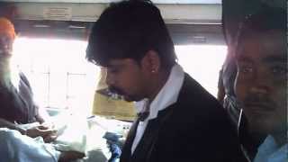 MrRamesh Railway TC From SURAT took 100Rs bribe On 14022013 Video03 [upl. by Aneerb]