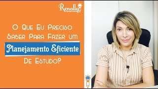 Planejamento Eficiente de Estudos  Como fazer [upl. by Assirialc506]