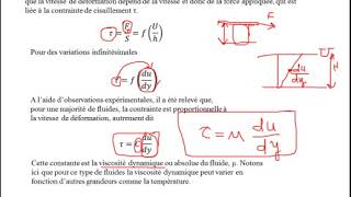 Cours Mécanique des fluides L2 GM USTHB Chapitre I Propriétés des fluides [upl. by Borrell]