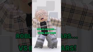 Roblox avatars vs irl avatars [upl. by Nalahs704]