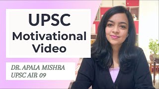 Apala Mishra strategy for UPSC  UPSC Motivational Video  IFS Apala Mishra UPSC Topper upsc [upl. by Weinshienk729]