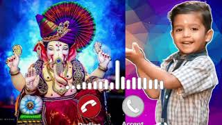 गणपति अन्ना गणपति बब्बा ringtone Ganpati Bappa Moriya song ringtone [upl. by Suoivart358]