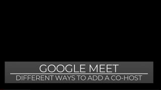 Google Meet How to Create and Start a Meeting as a Host in Google Meet [upl. by Aver]