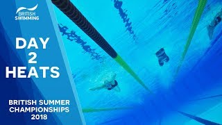 British Summer Championships 2018 – Day 2 Heats [upl. by Ajaj]