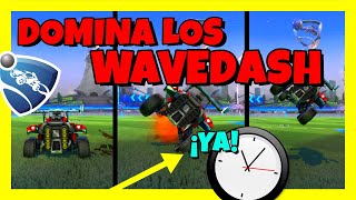 ▸Como hacer Wavedash😮 FÁCILRÁPIDO en Rocket League BIEN EXPLICADO  Curso de Rocket League 01 [upl. by Hairym]