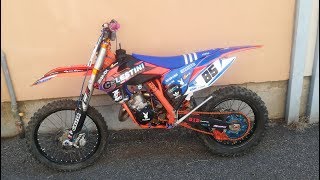 KTM exc 125 PROJECT STORY 2 [upl. by Noraa614]