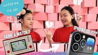 SUPER LATE MYSTERY VALENTINES GIFT SWITCH UP CHALLENGE  IPHONE15 na ba ALEXA  Aurea amp Alexa [upl. by Girhiny258]