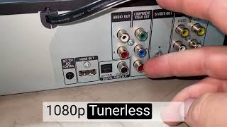 Honest review Sony Tunerless DVD Recorder VHS Combo Player [upl. by Salta]