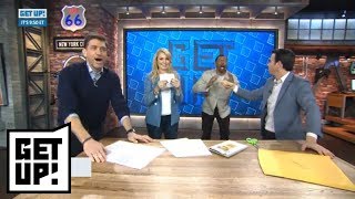 Oz Pearlman stuns crew with Final Four and NCAA title prediction from 3 weeks ago  Get Up  ESPN [upl. by Ovid]