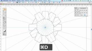 Build a gear Costruire un ingranaggio Video tutorial illustrator italiano [upl. by Dranyl406]