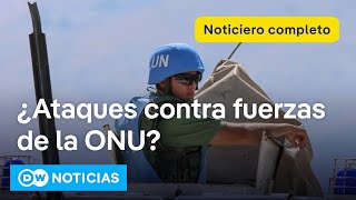 🔴 DW Noticias del 13 de octubre Israel ataca a cascos azules según la ONU Noticiero completo [upl. by Assel]