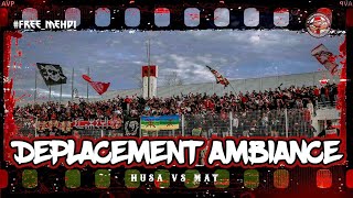 ULTRAS IMAZIGHEN AMBIANCE  HUSA VS MAT  BOTOLA PRO 202324  JOURNÉE 18 [upl. by Inaluahek]