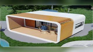 onlineshopping space hub modern design luxury fashion garden modular apple cabin [upl. by Airitak856]