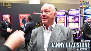 IAG interviews Ainsworth Chairman Danny Gladstone at AGE 2022 [upl. by Dominga]